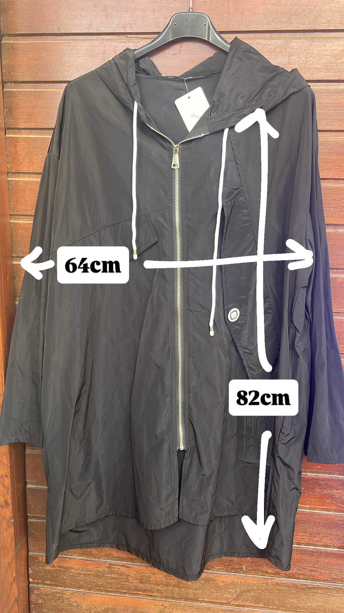 Chaqueta verde botones