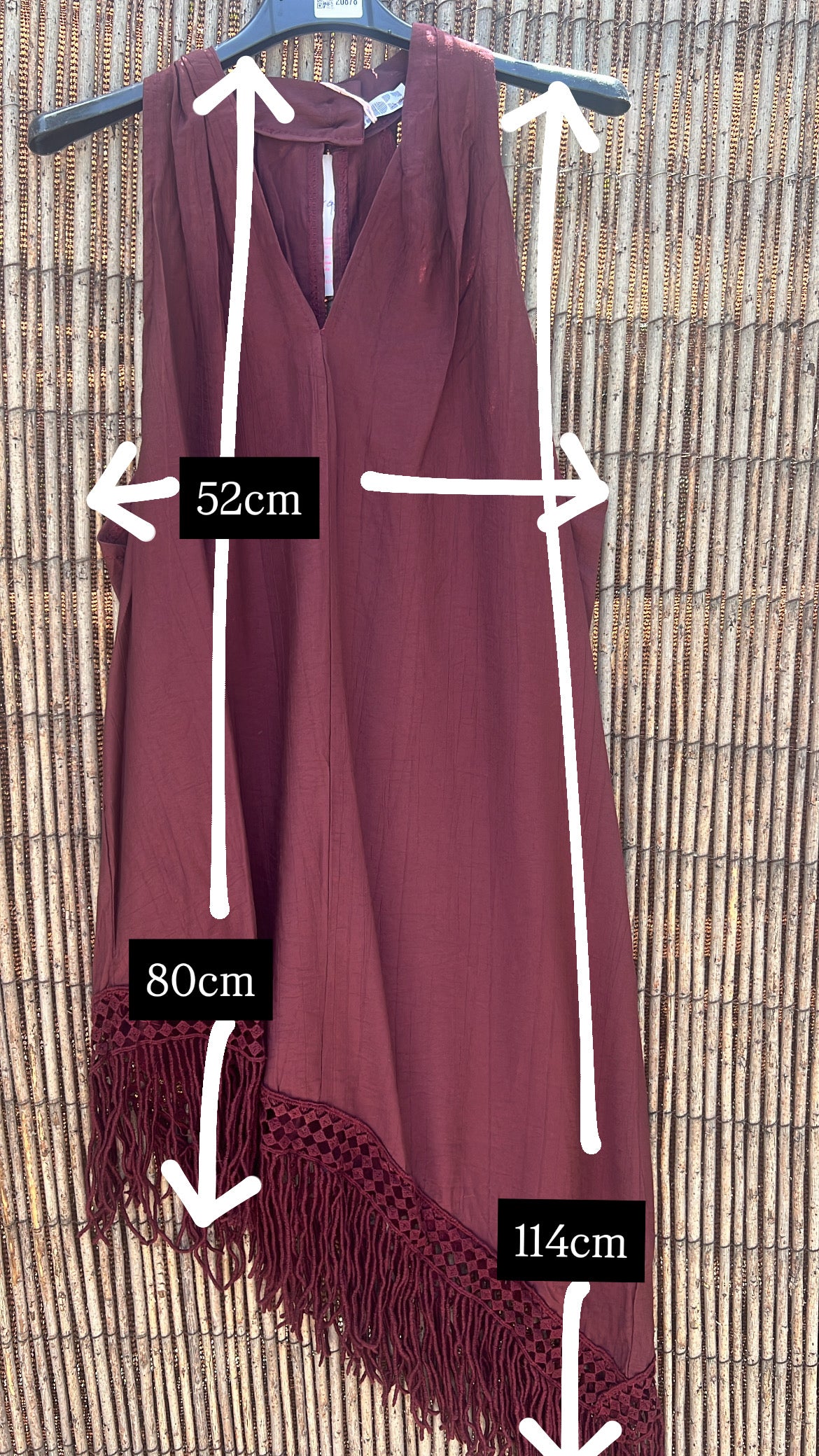 Blusa xoco flecos