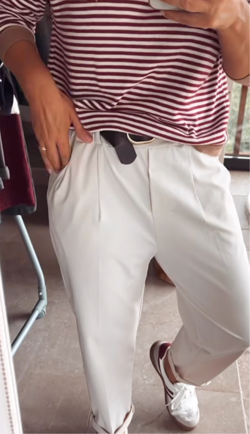 Pantalón beige