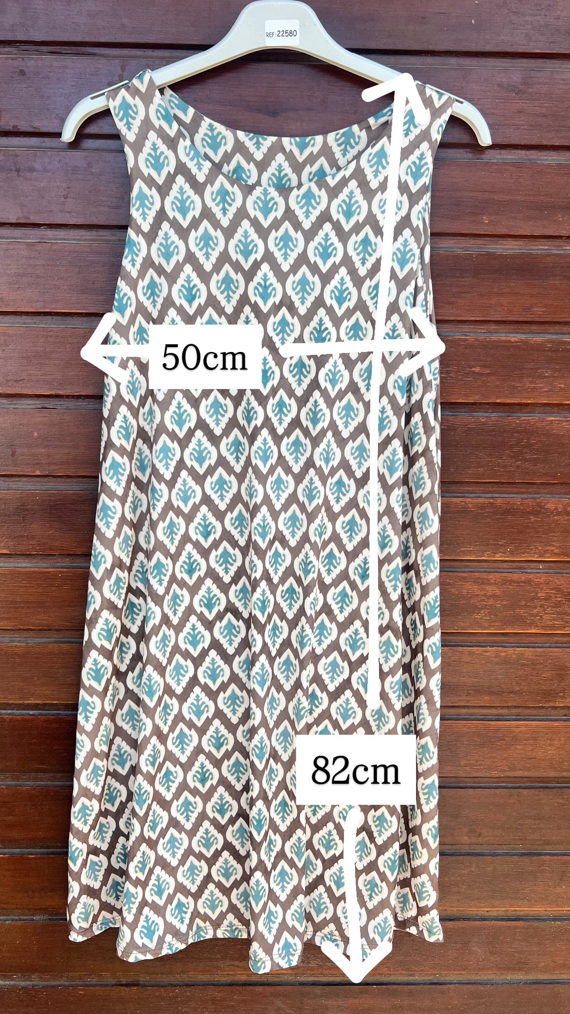 Vestido corto turquesa