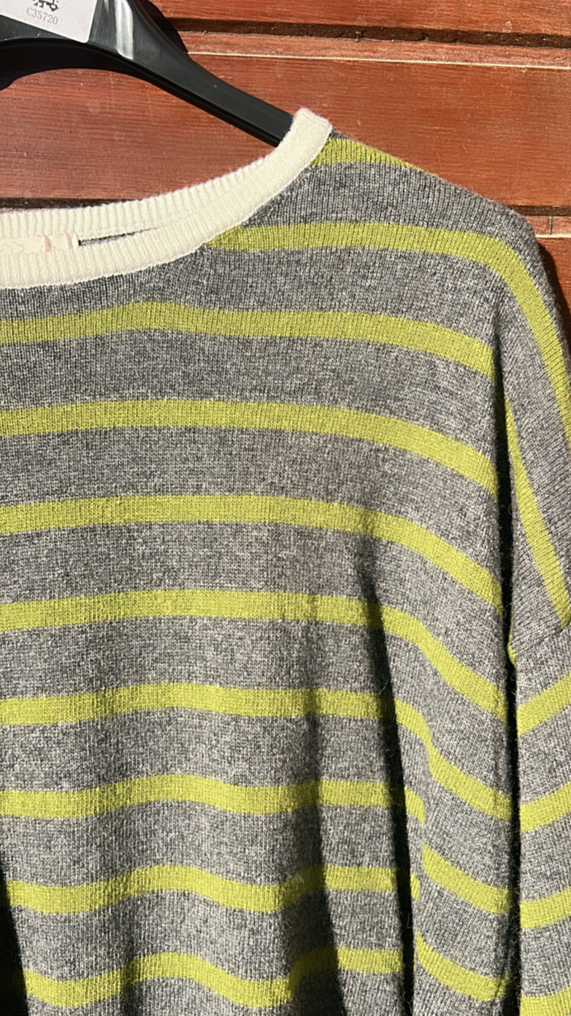 Jersey rayas cashmere