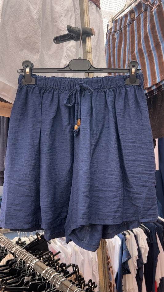 Pantalón corto marino