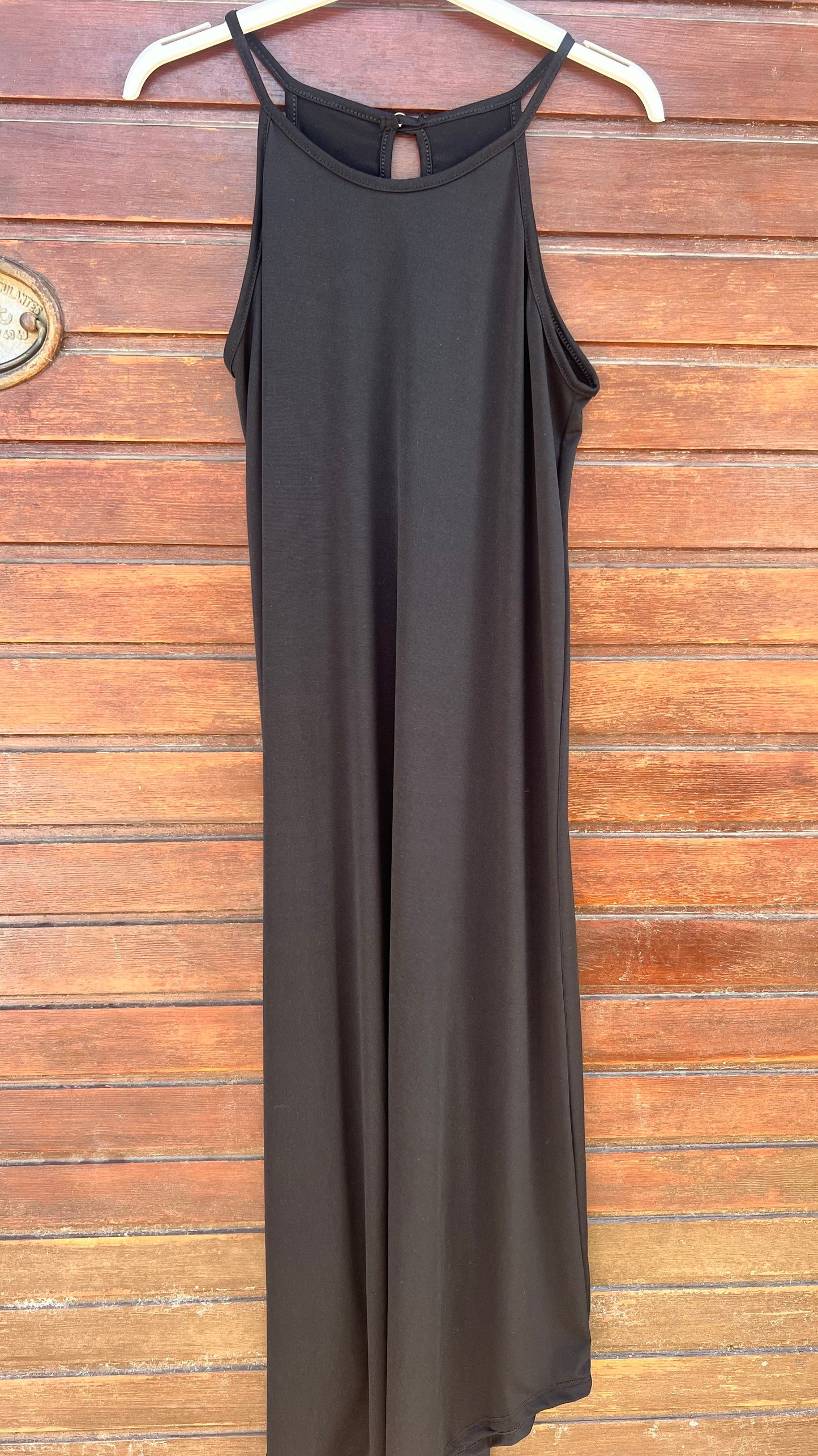 Vestido largo negro