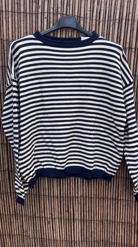 Jersey rayas marino