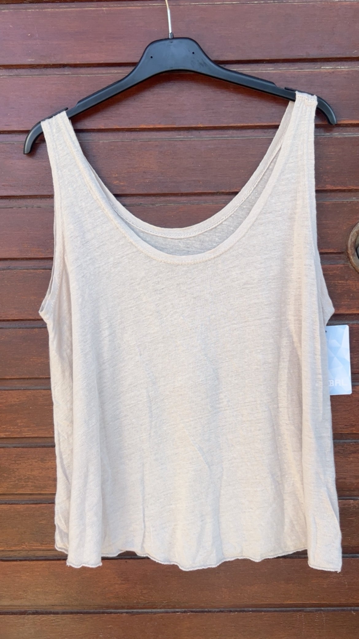 Top lino beige