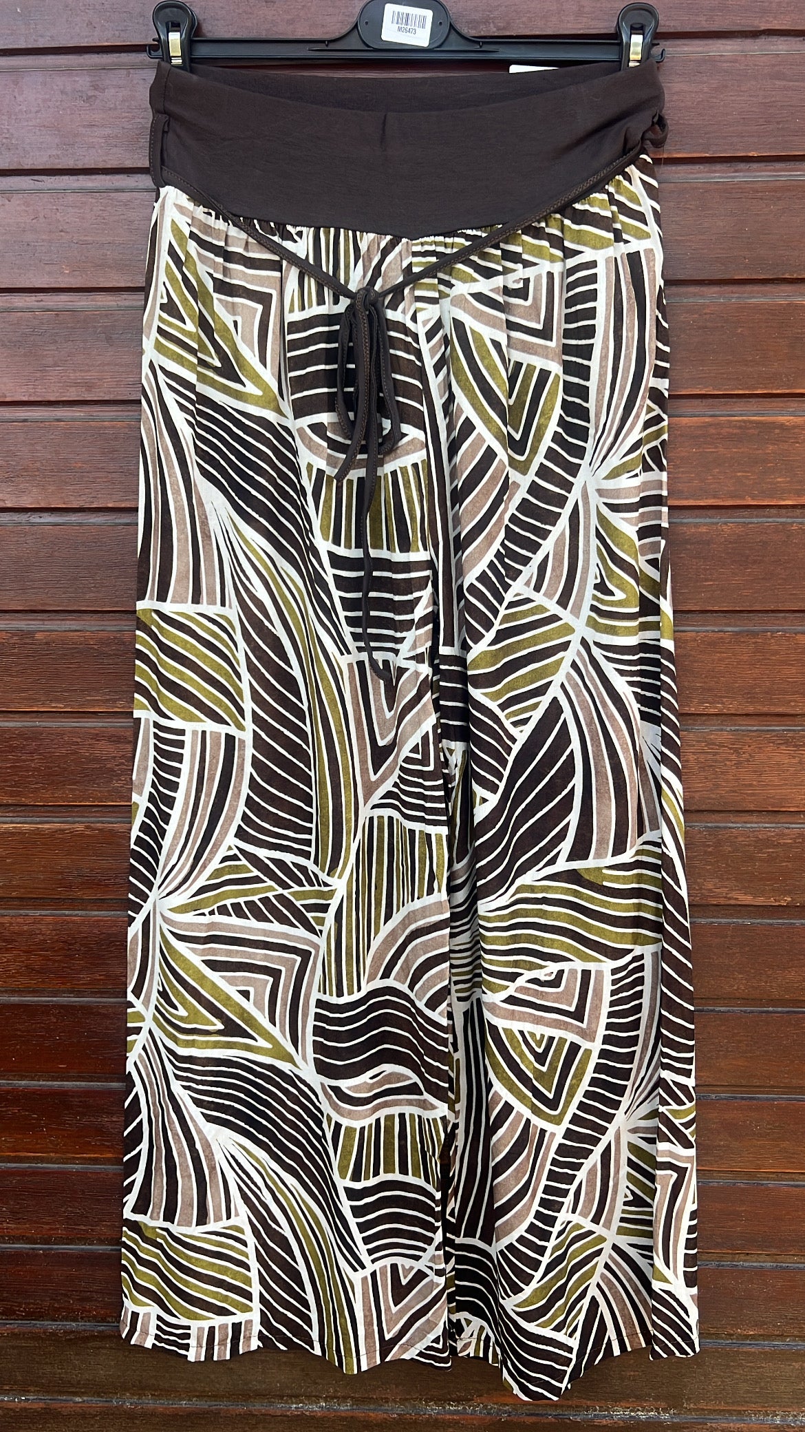 Pantalón estampado geometrico xoco