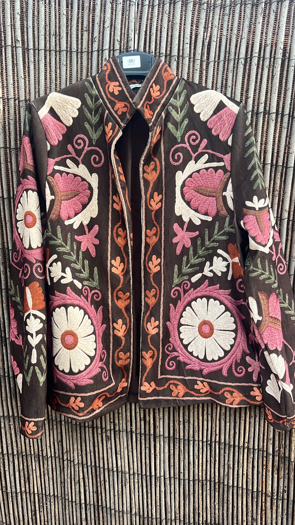 Chaqueta estampada fondo xoco