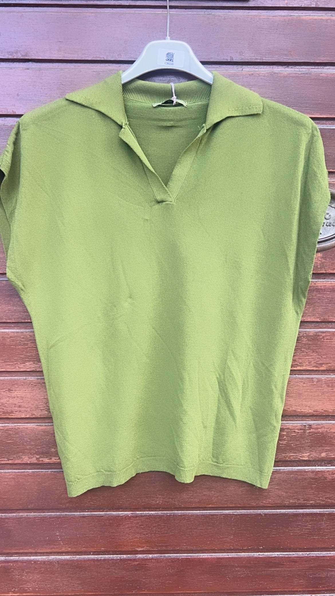 Polo pistacho