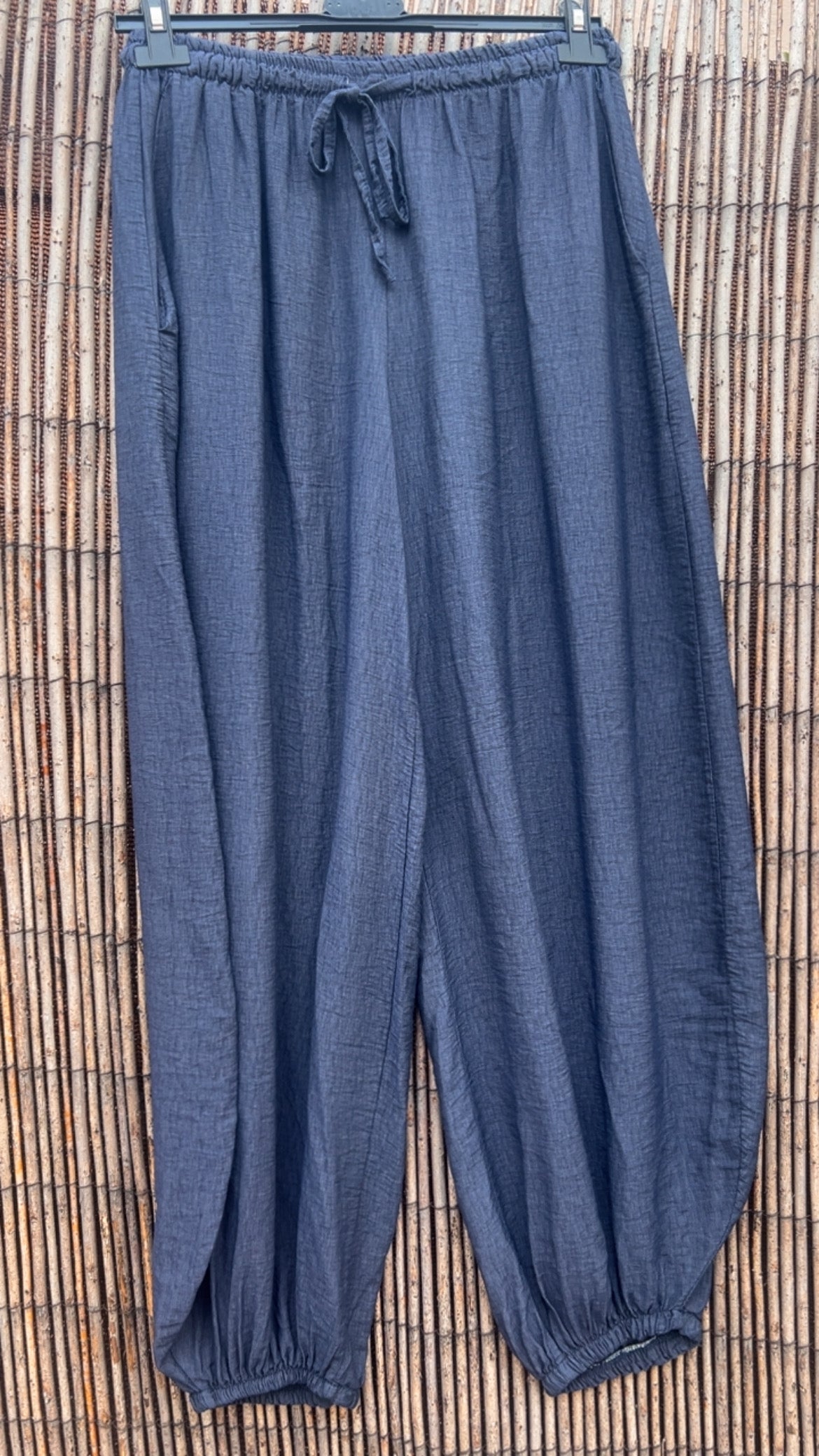 Pantalón bombacho marino
