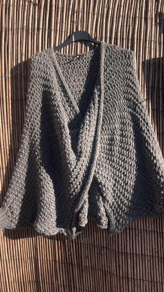 Jersey gris mariposa