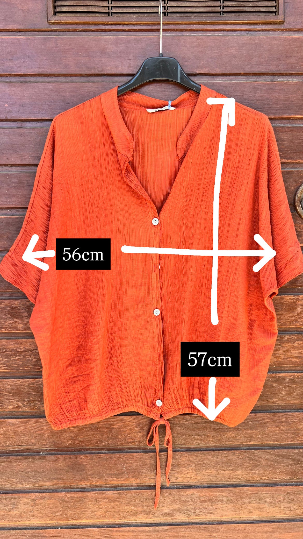 Blusa botones xoco