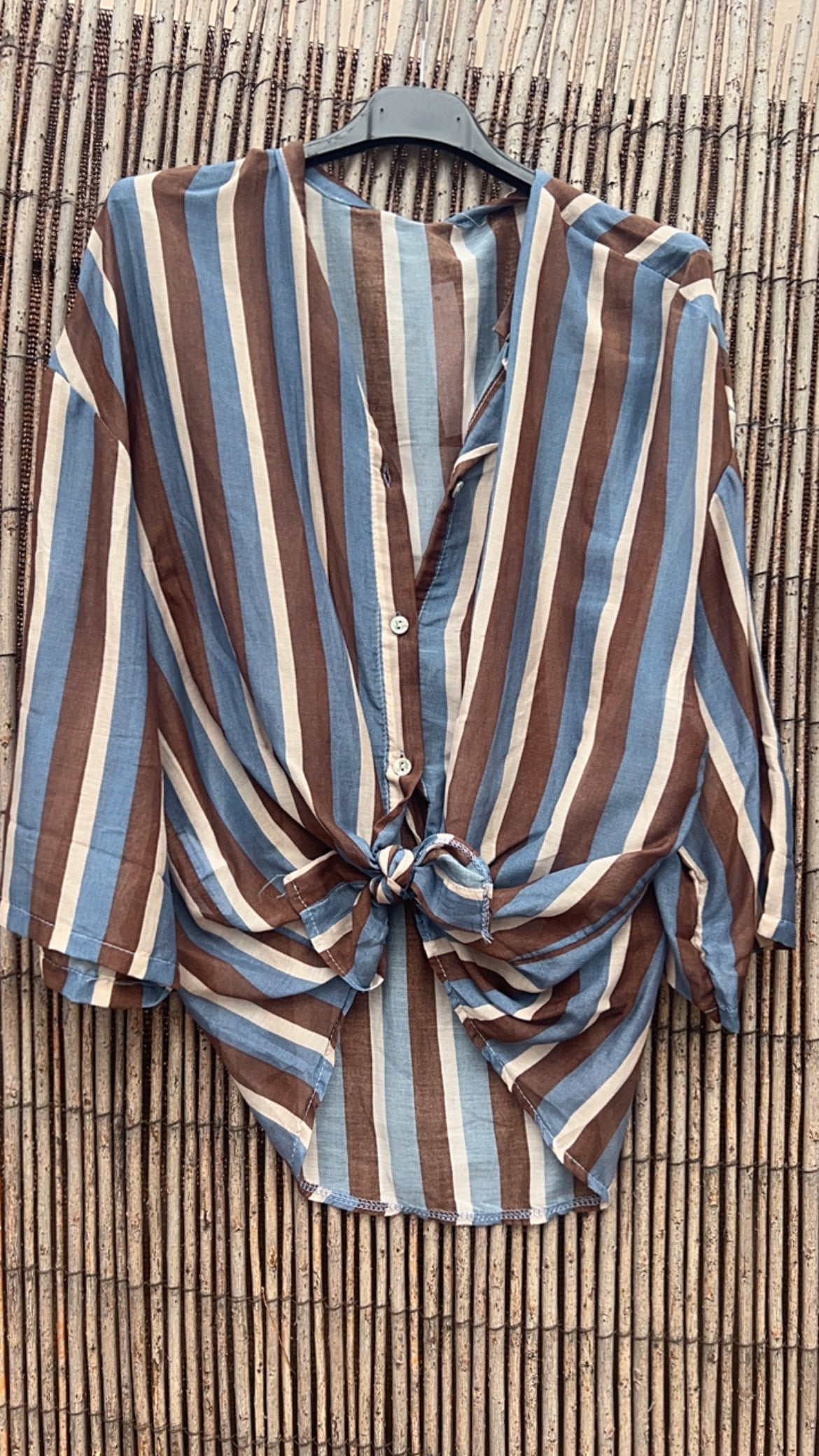 Camisa rayas xoco y azul