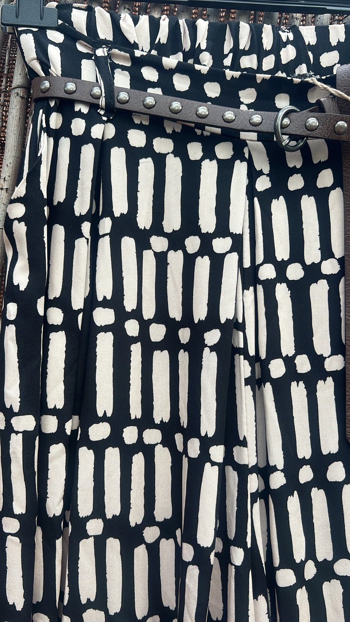 Falda pantalón estampada