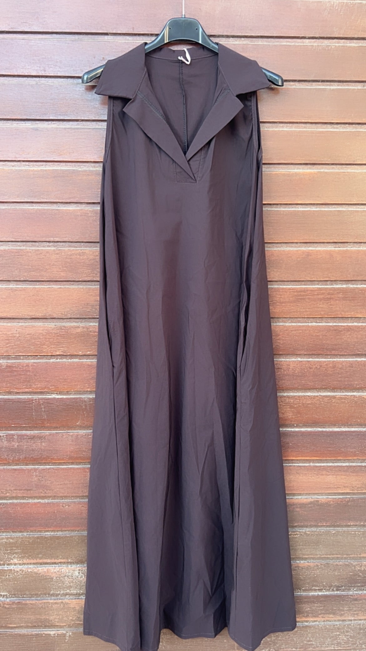 Vestido camisero largo xoco