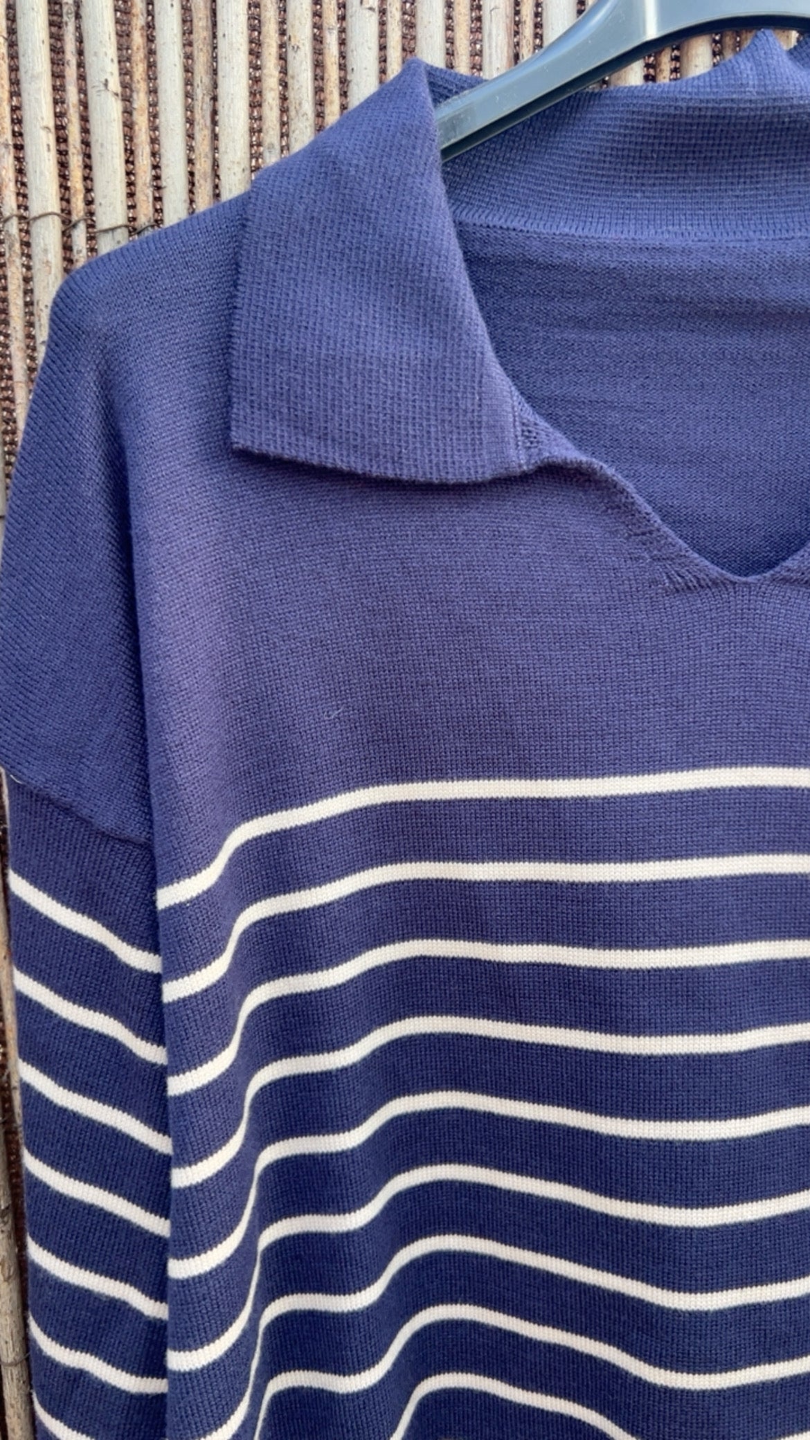 Polo marino rayas