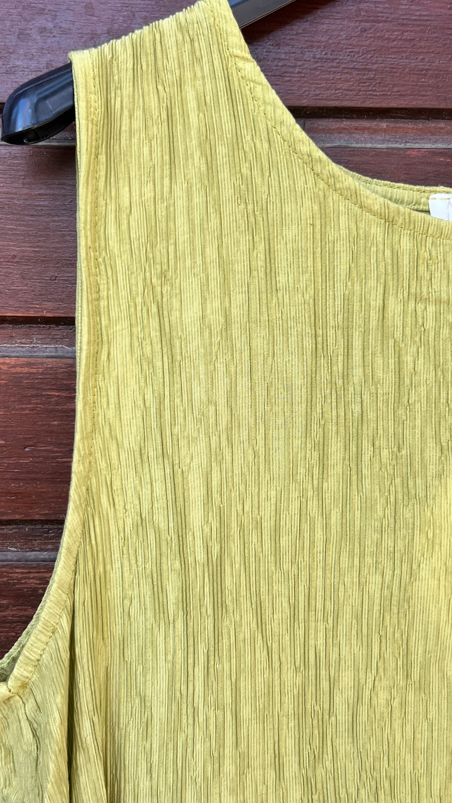 Vestido pistacho bambula