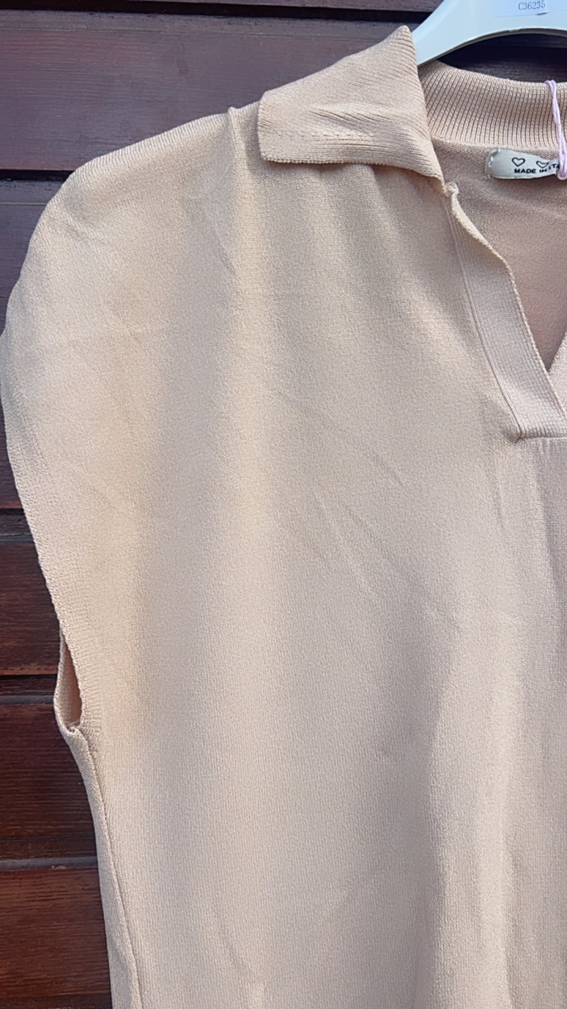 Polo beige