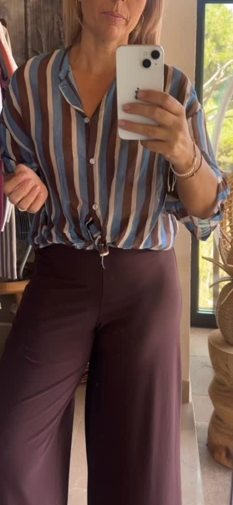 Camisa rayas xoco y azul