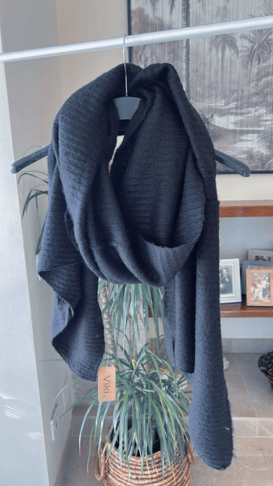 Bufanda negra