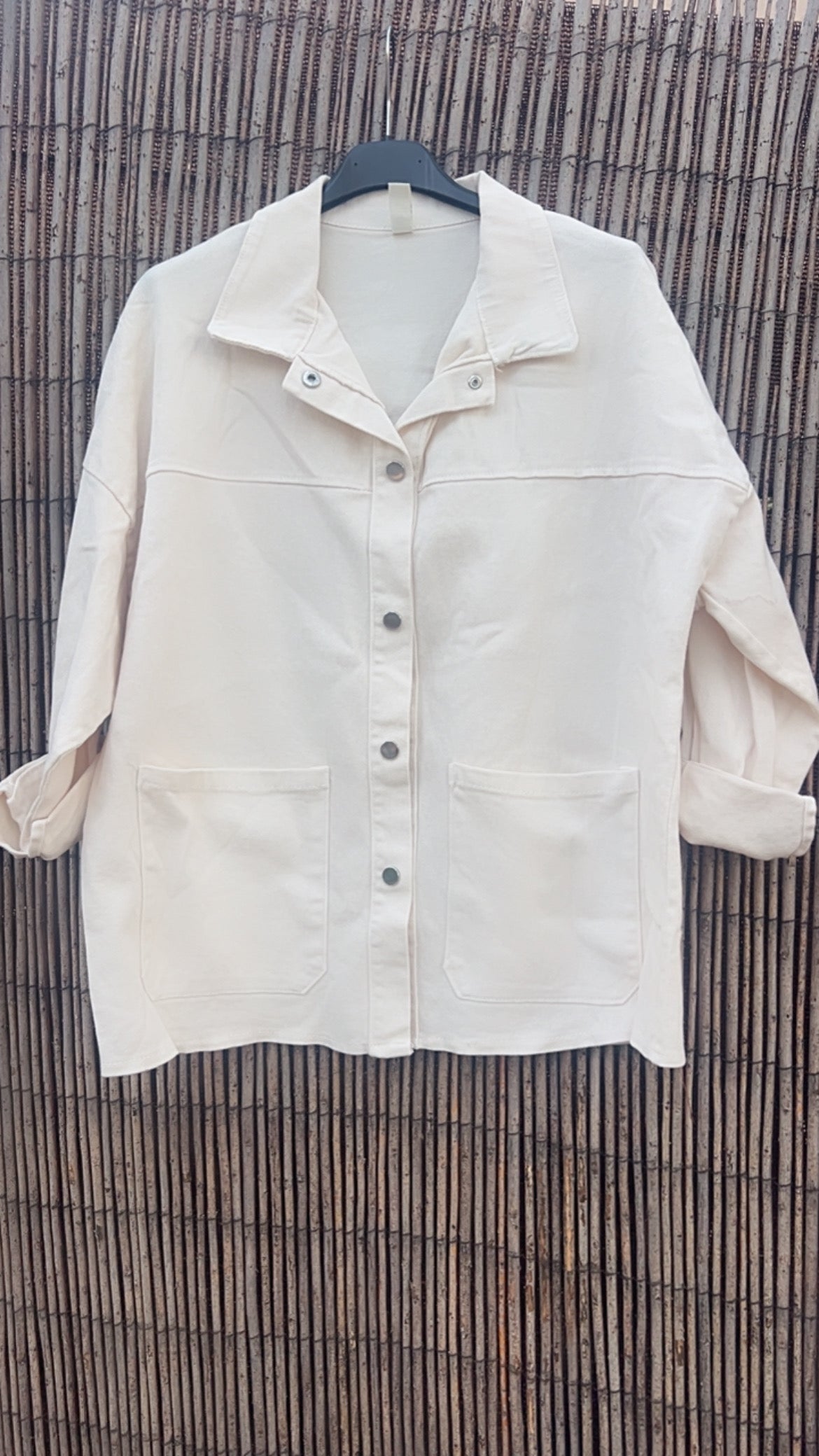 Camisola tejana beige claro