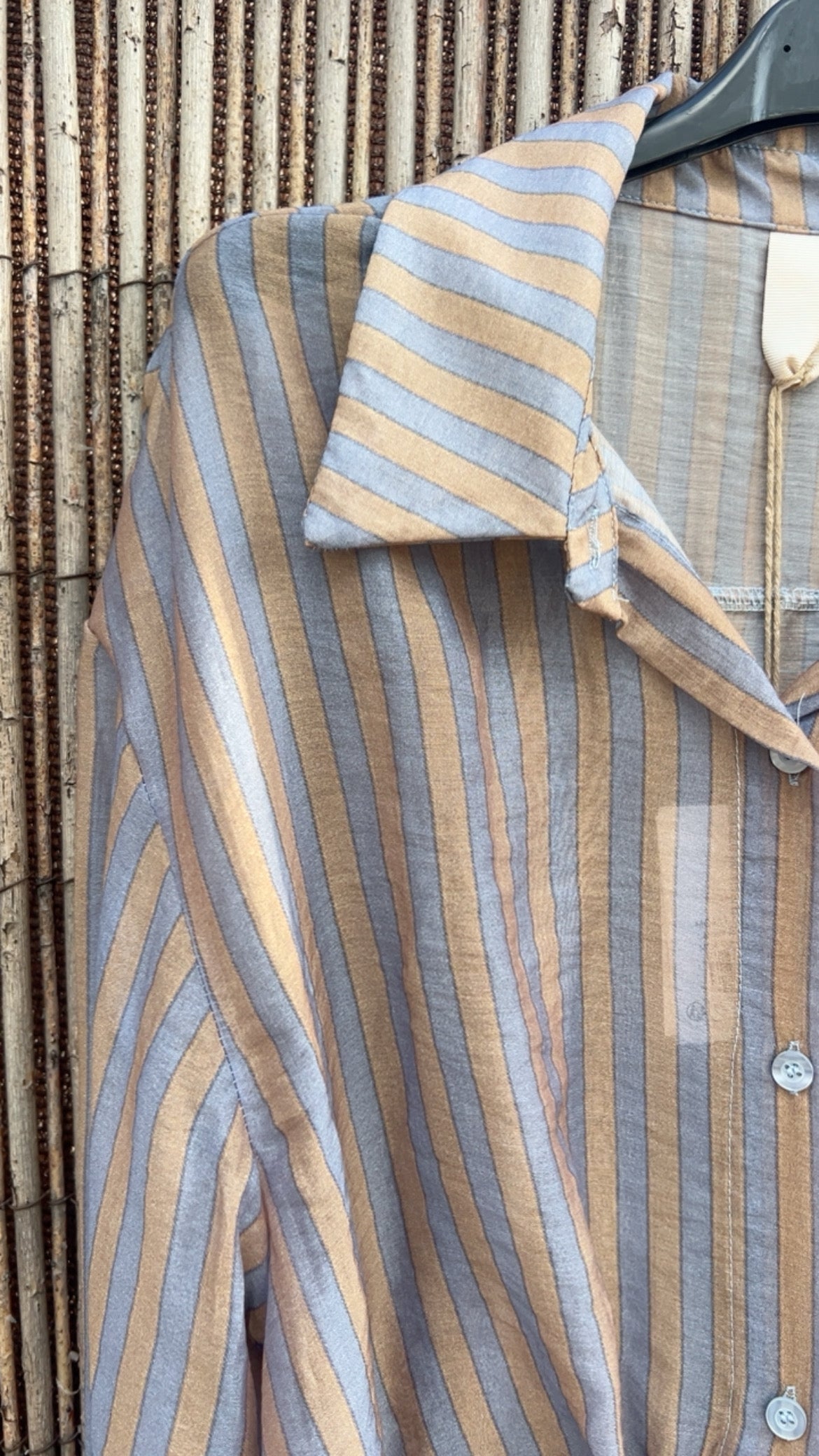 Camisa rayas azul