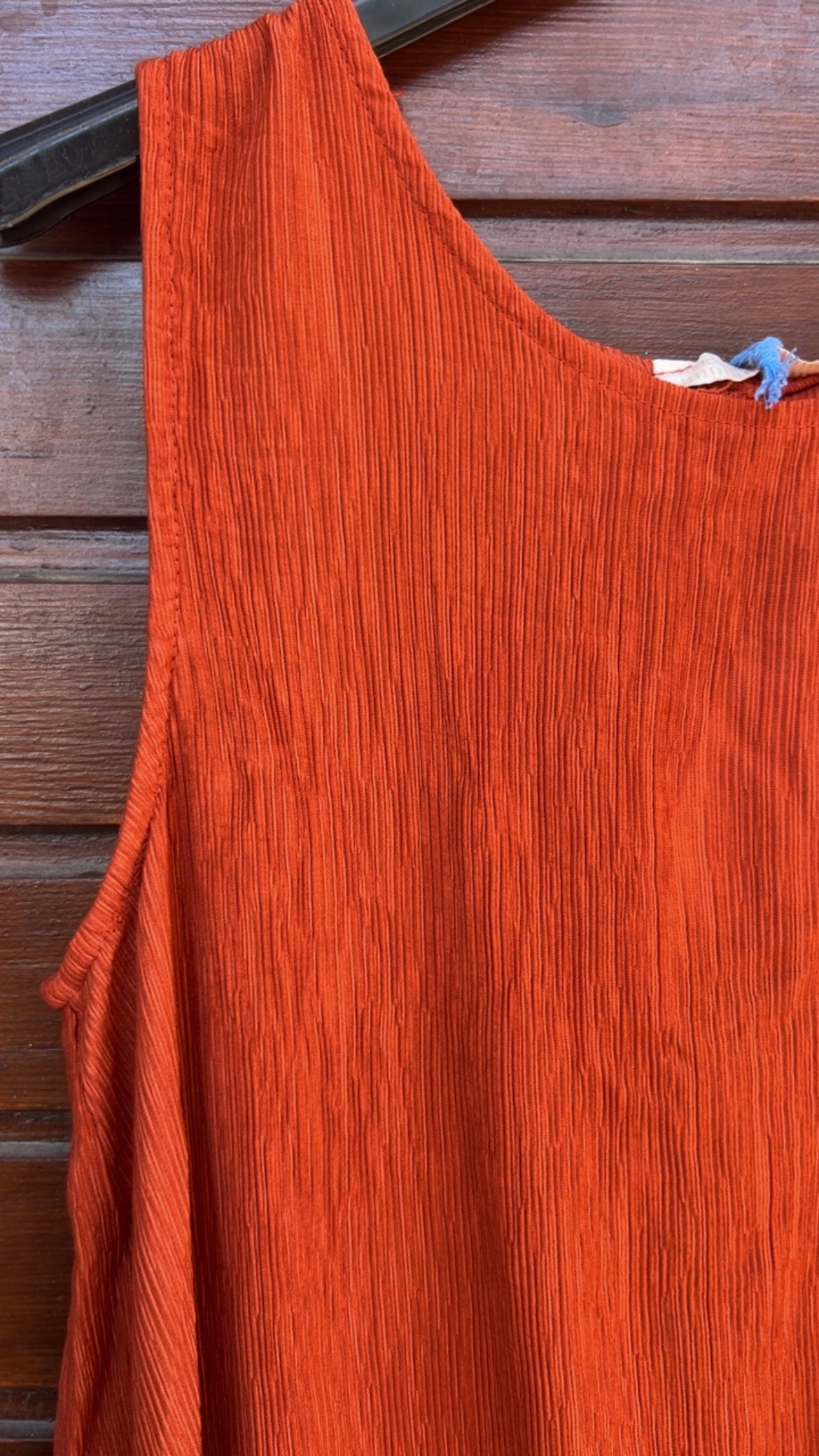 Vestido teja bambula