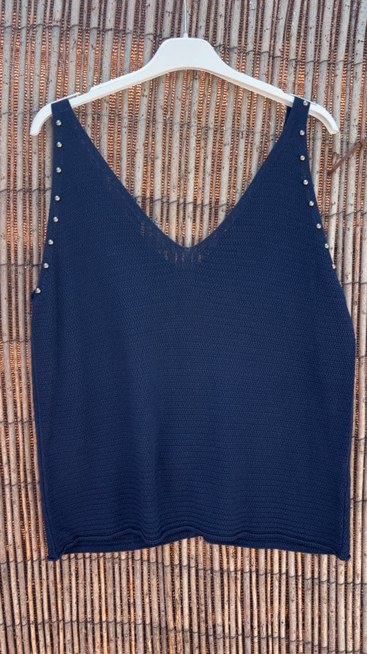 Top marino tachuelas