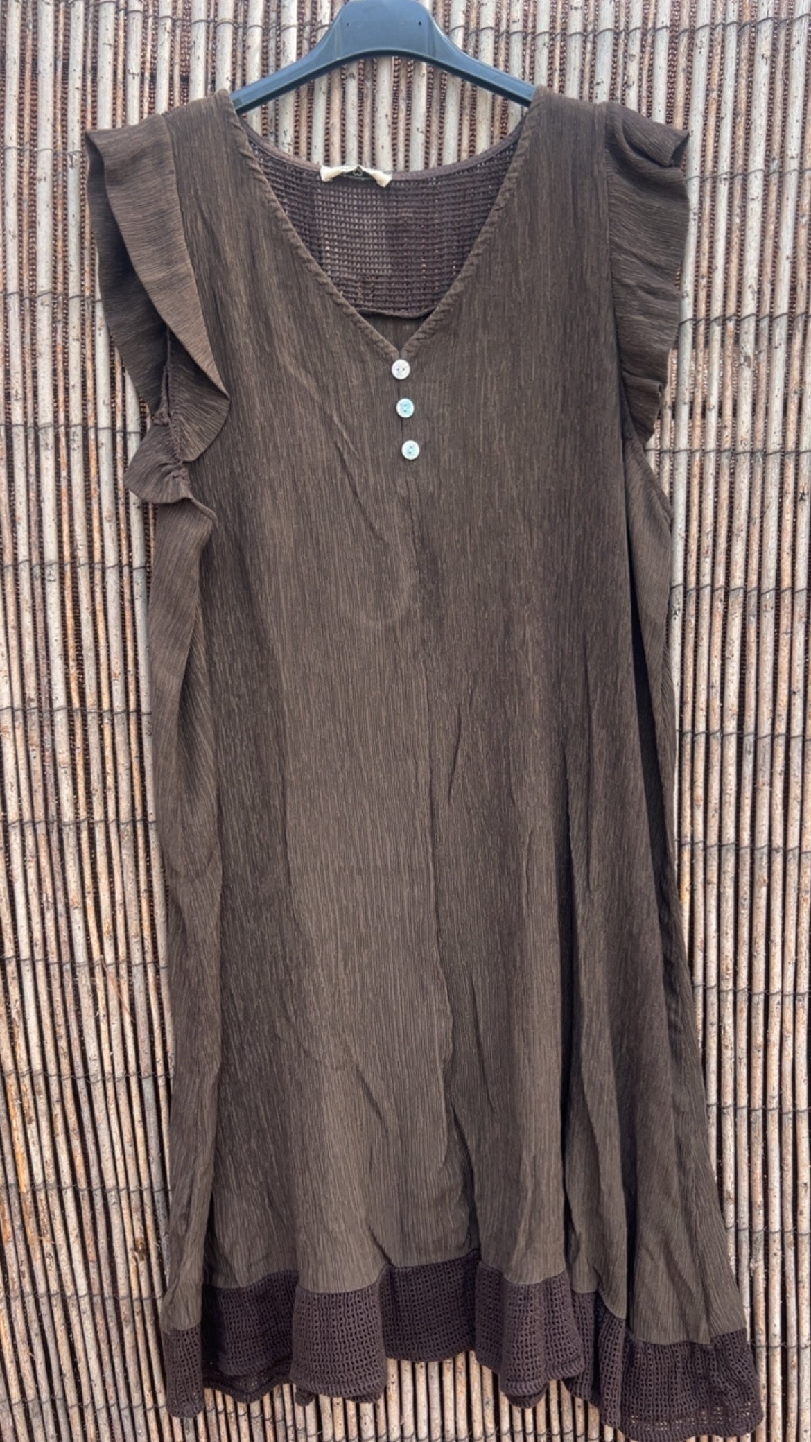 Vestido xoco tres botones
