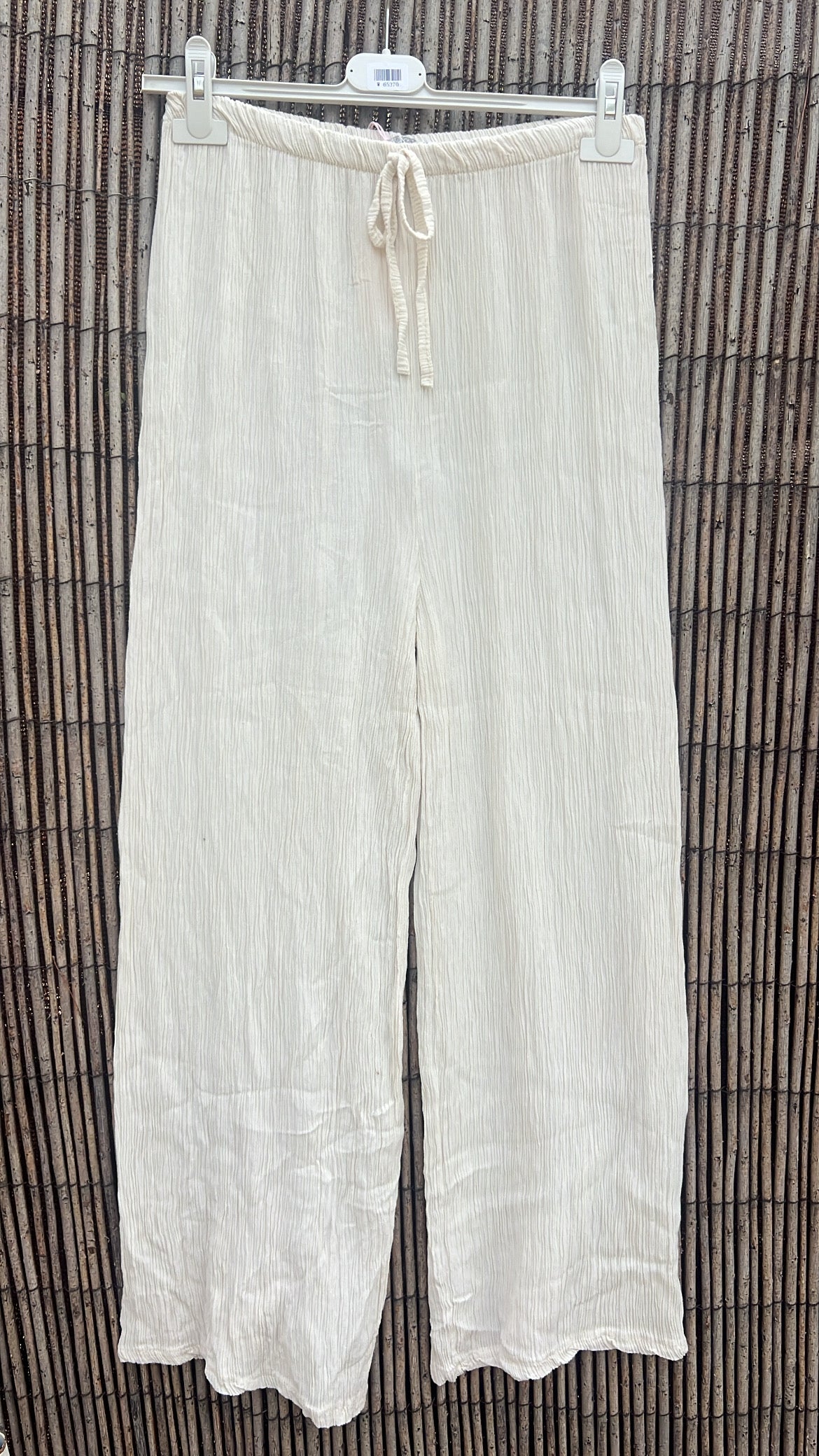 Pantalón crudo bambula