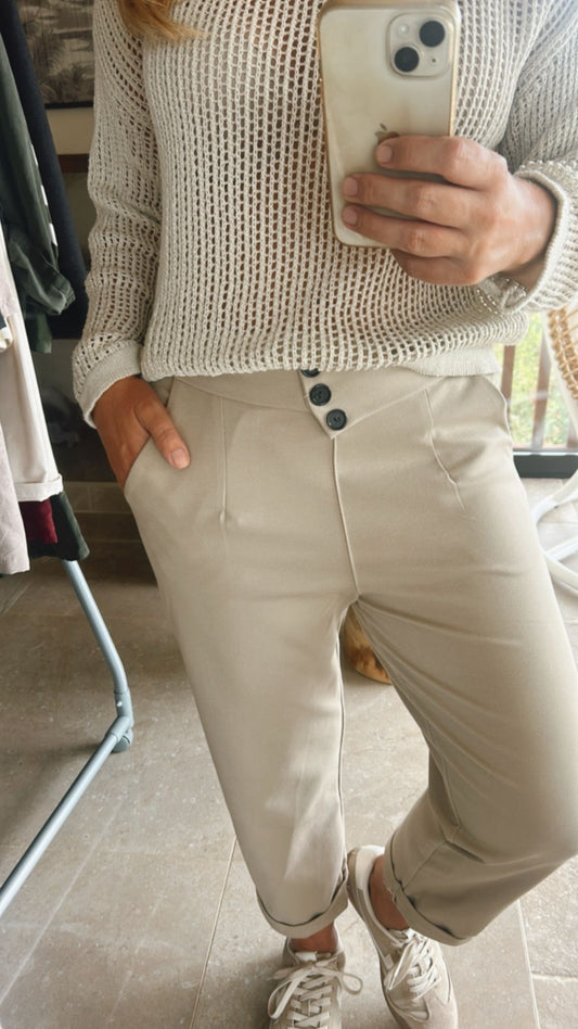 Pantalón tres botones
