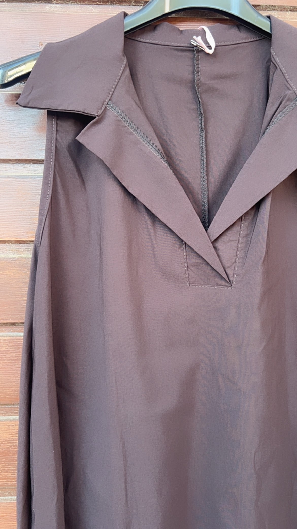 Vestido camisero largo xoco
