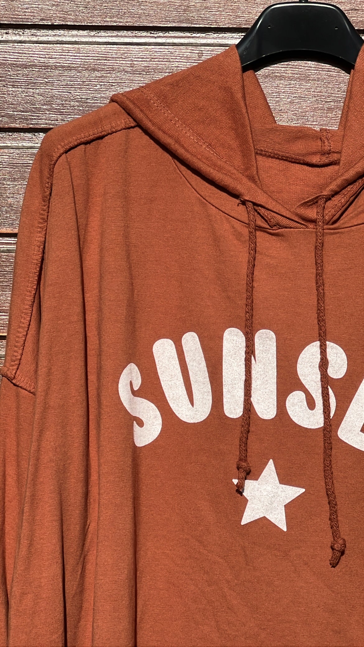 Sudadera sunset camel