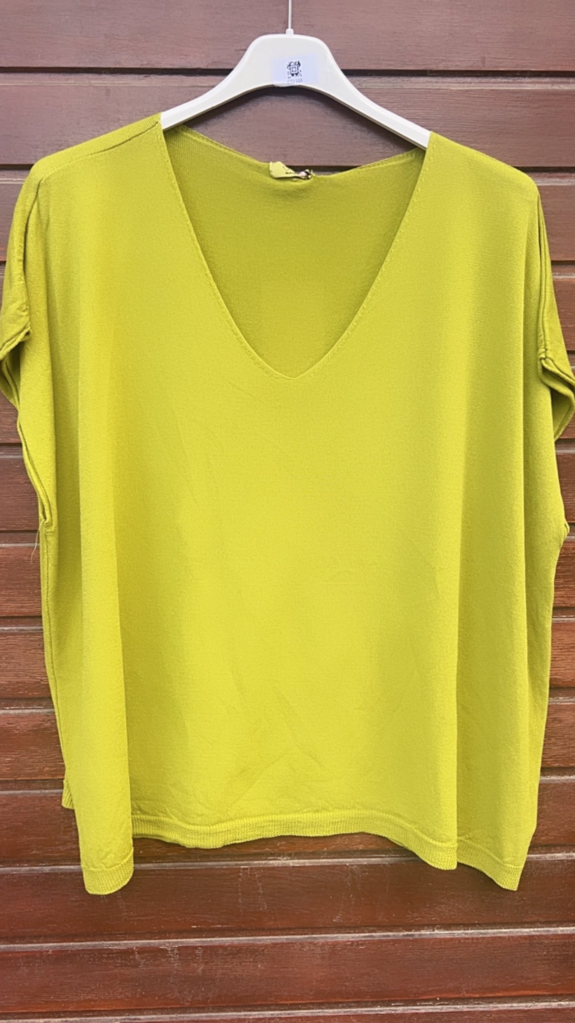 Jersey punto pistacho