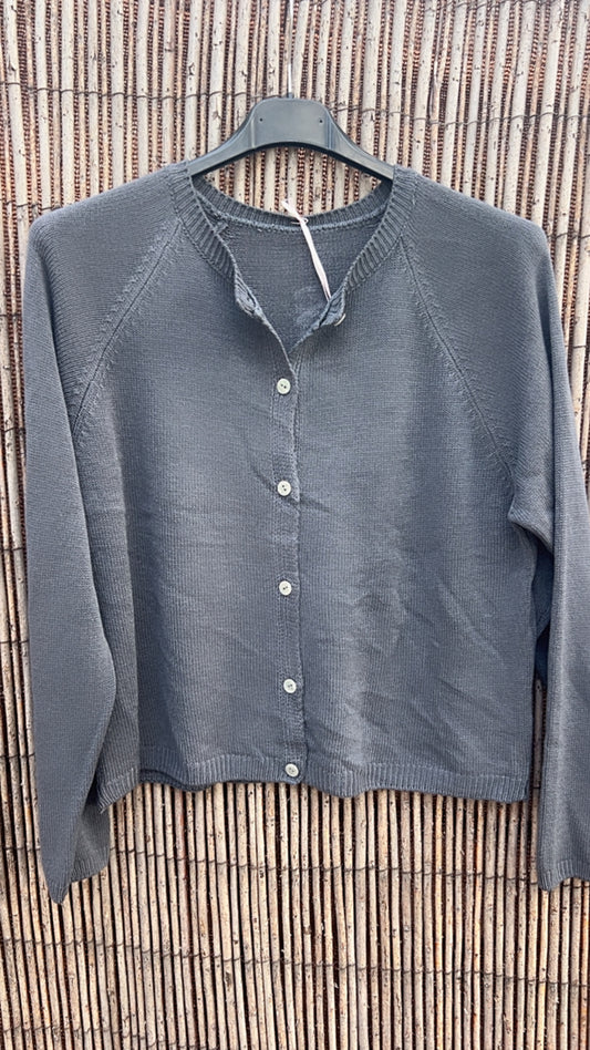 Chaqueta botones gris