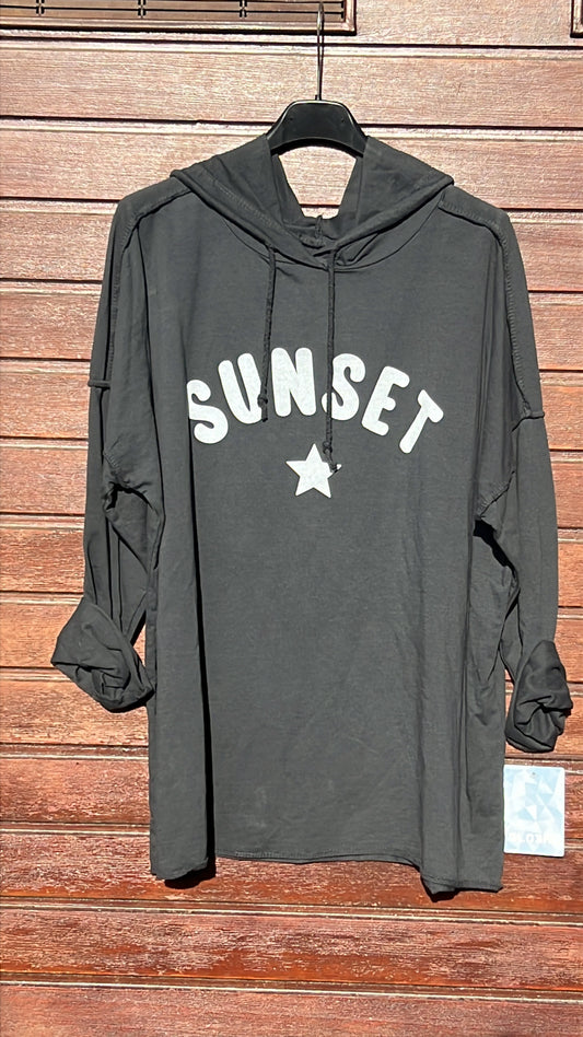 Sudadera sunset gris