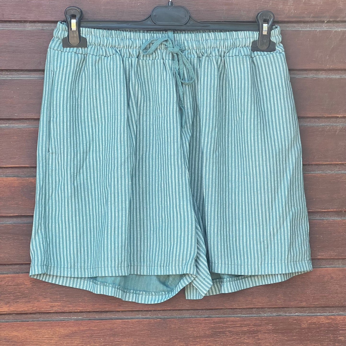 Pantalón corto turquesa