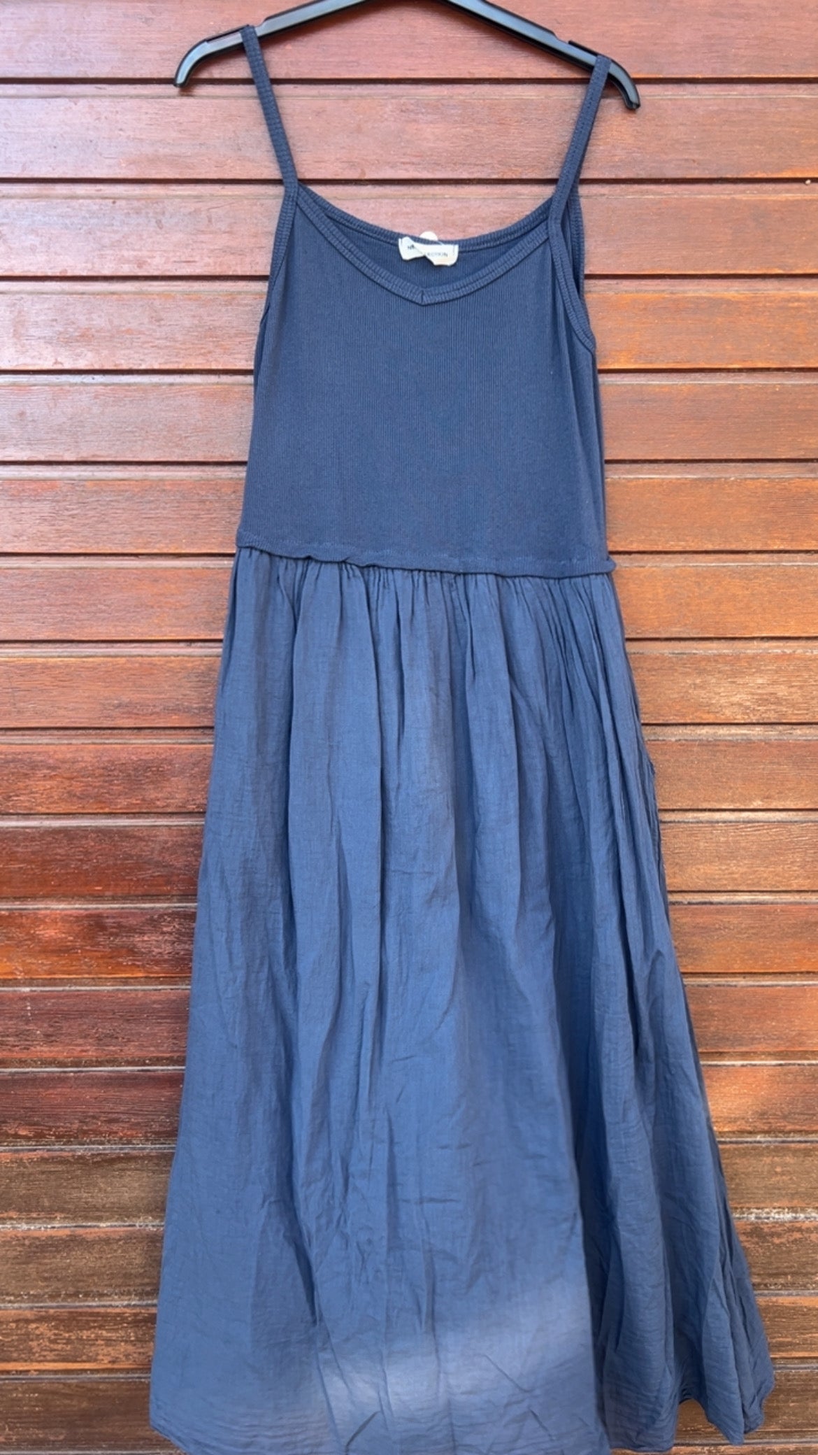Vestido marino tirantes