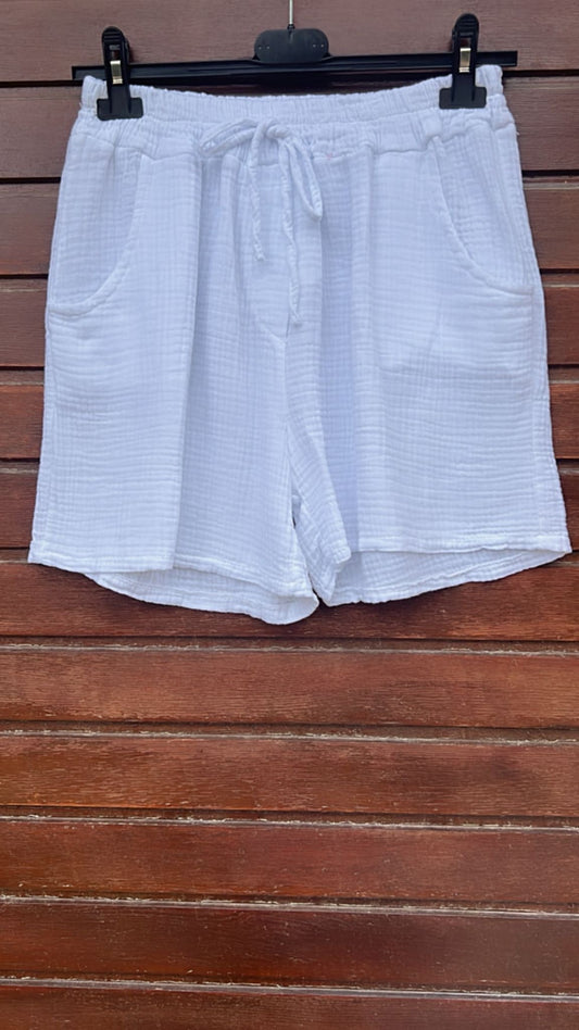 Pantalón bambula blanco