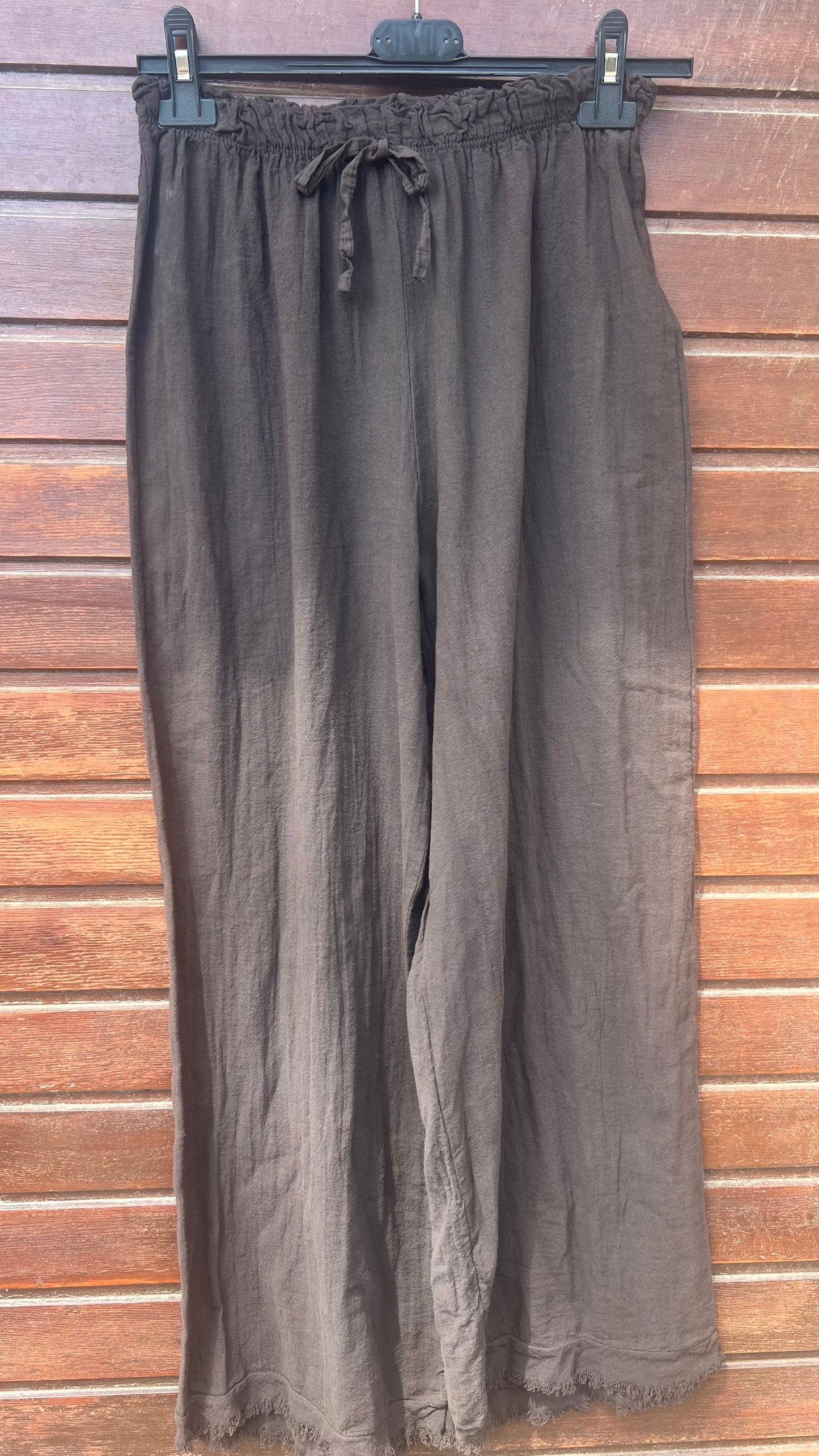 Pantalón xoco flecos