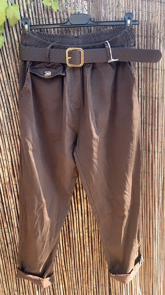 Jogger xoco detalle bolsillo