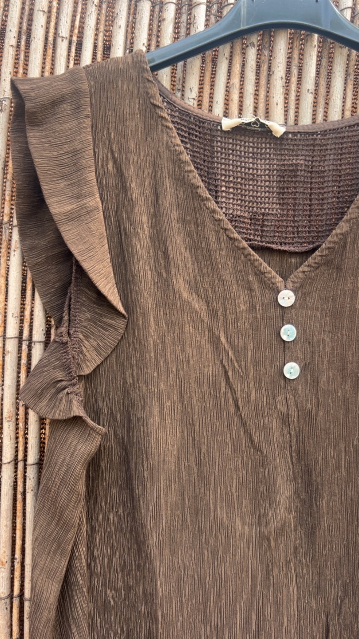 Vestido xoco tres botones