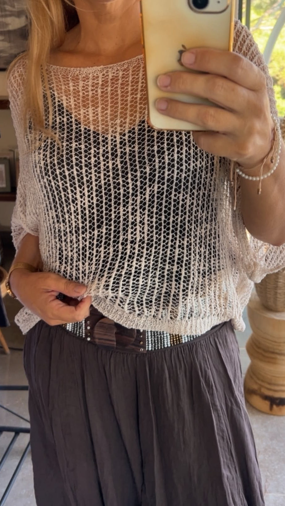 Rejilla beige