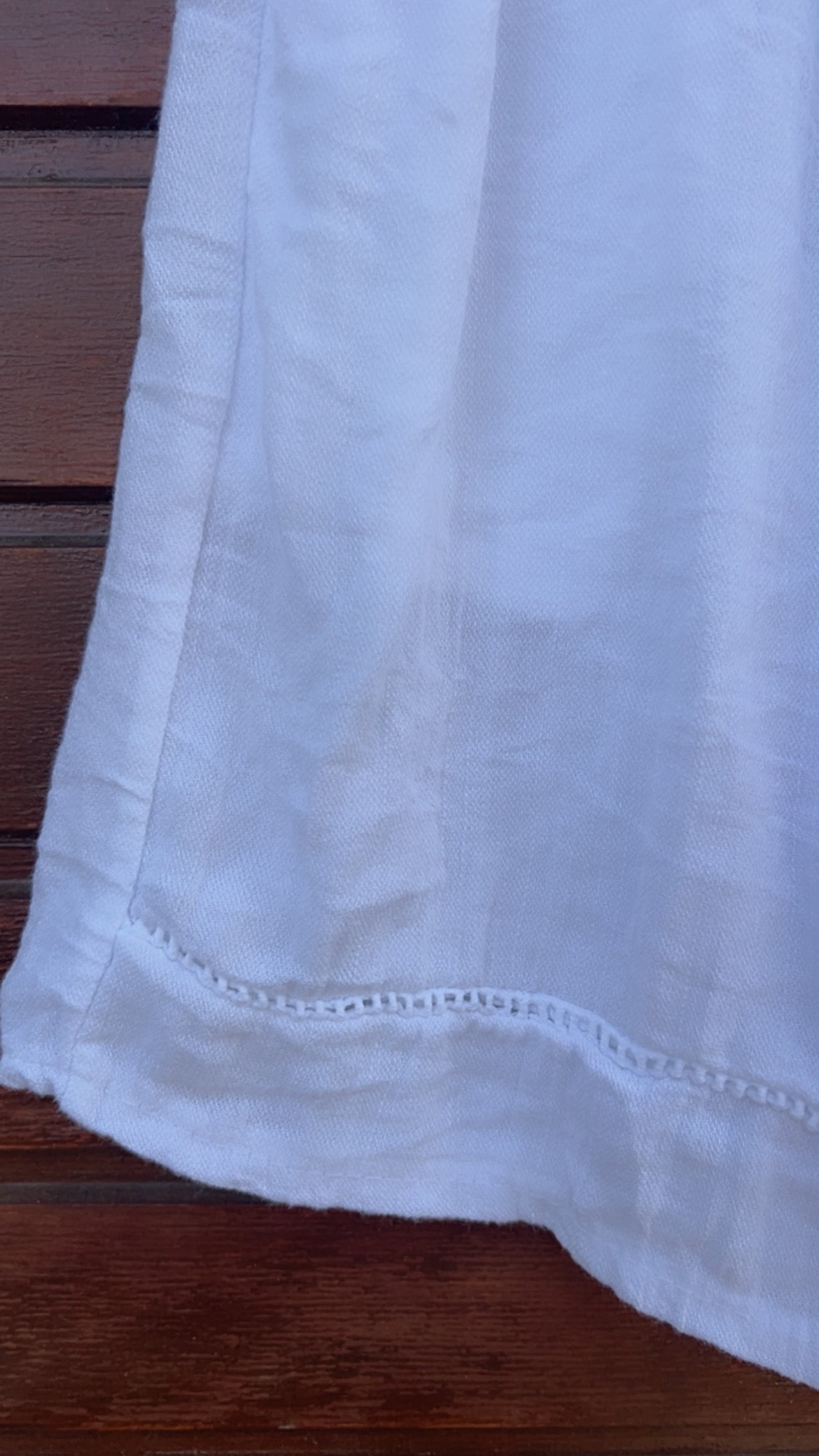 Pantalón corto blanco