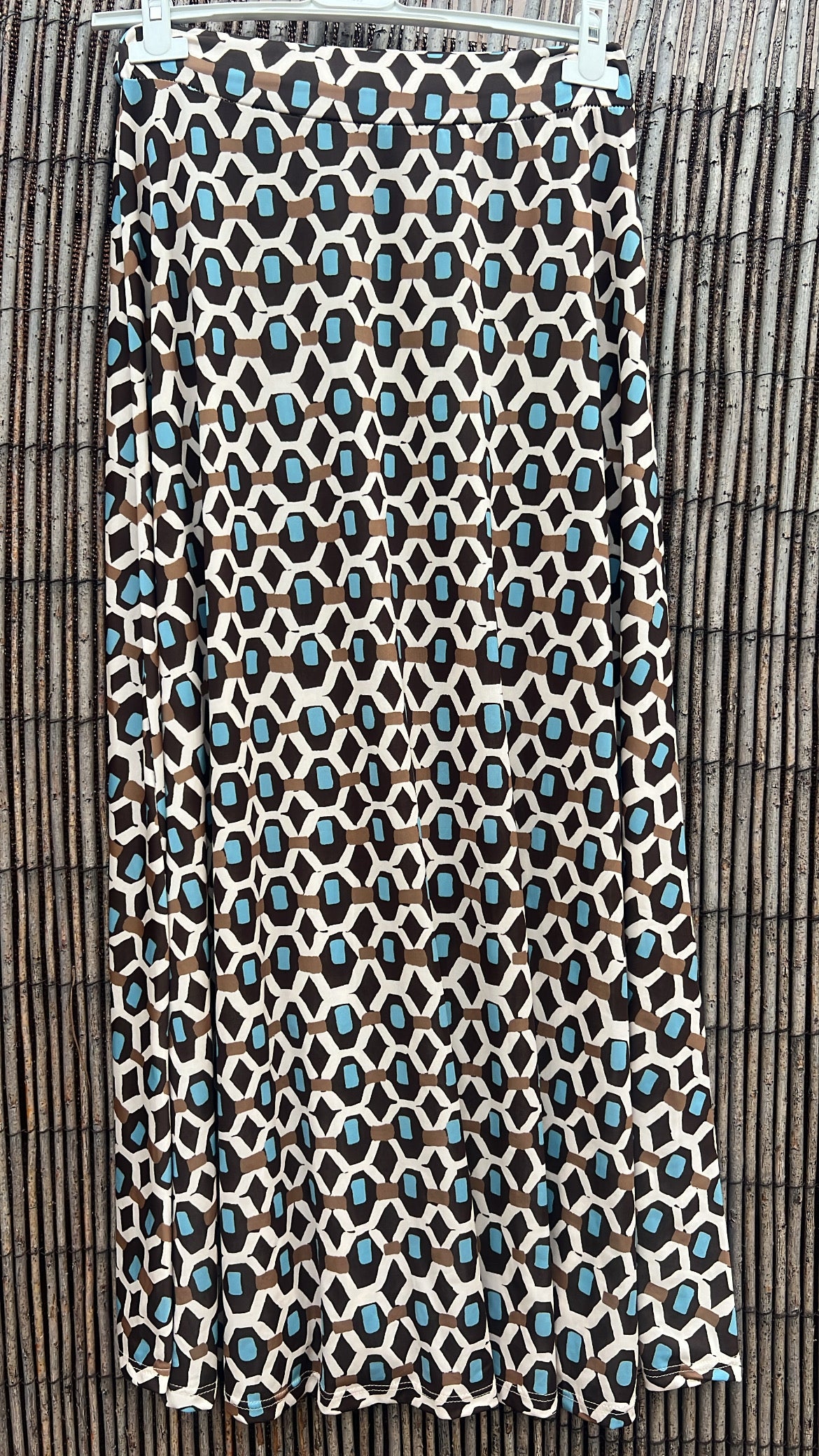 Falda licra fria xoco estampado