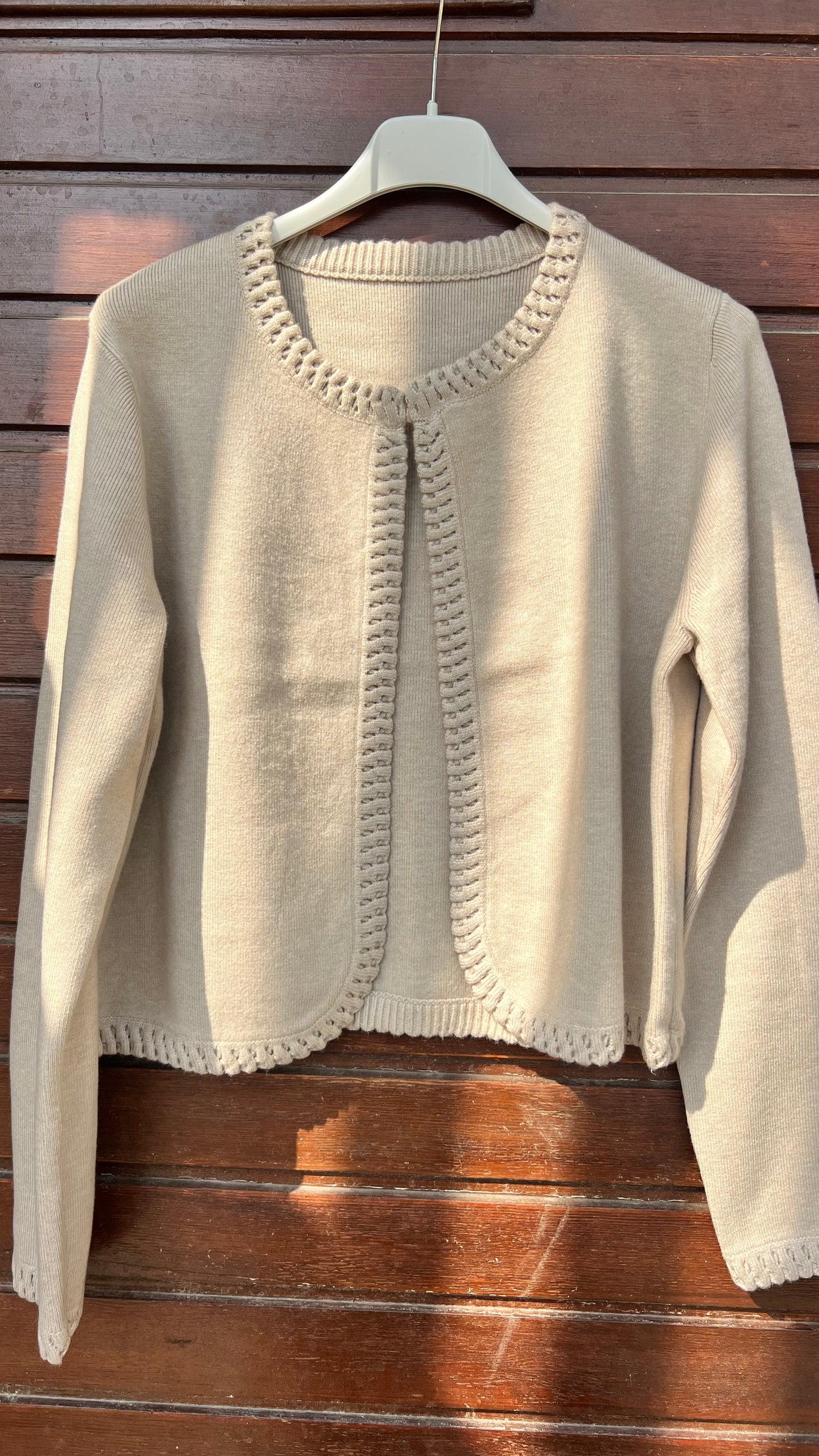 Chaqueta beige