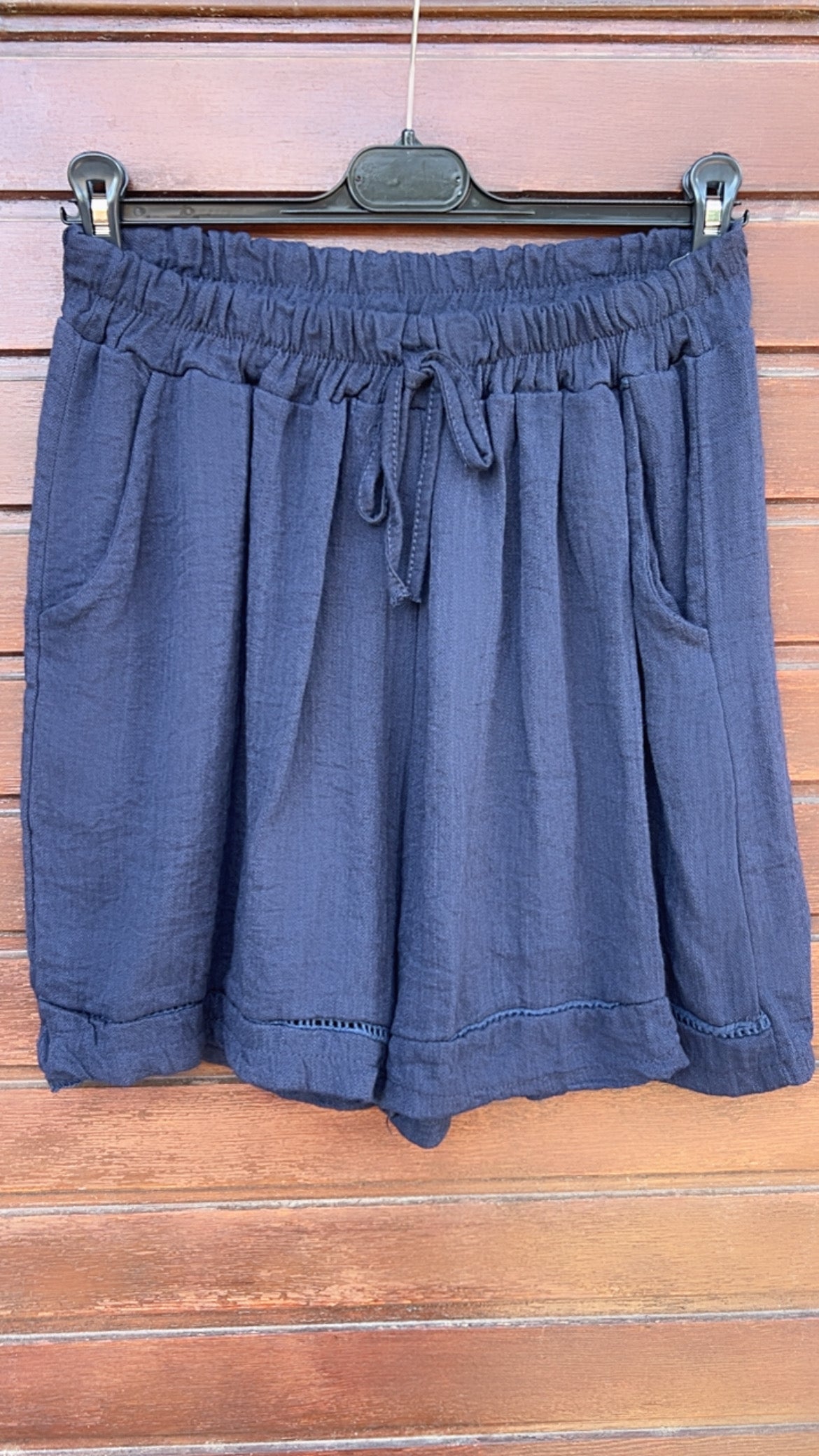 Pantalón corto marino
