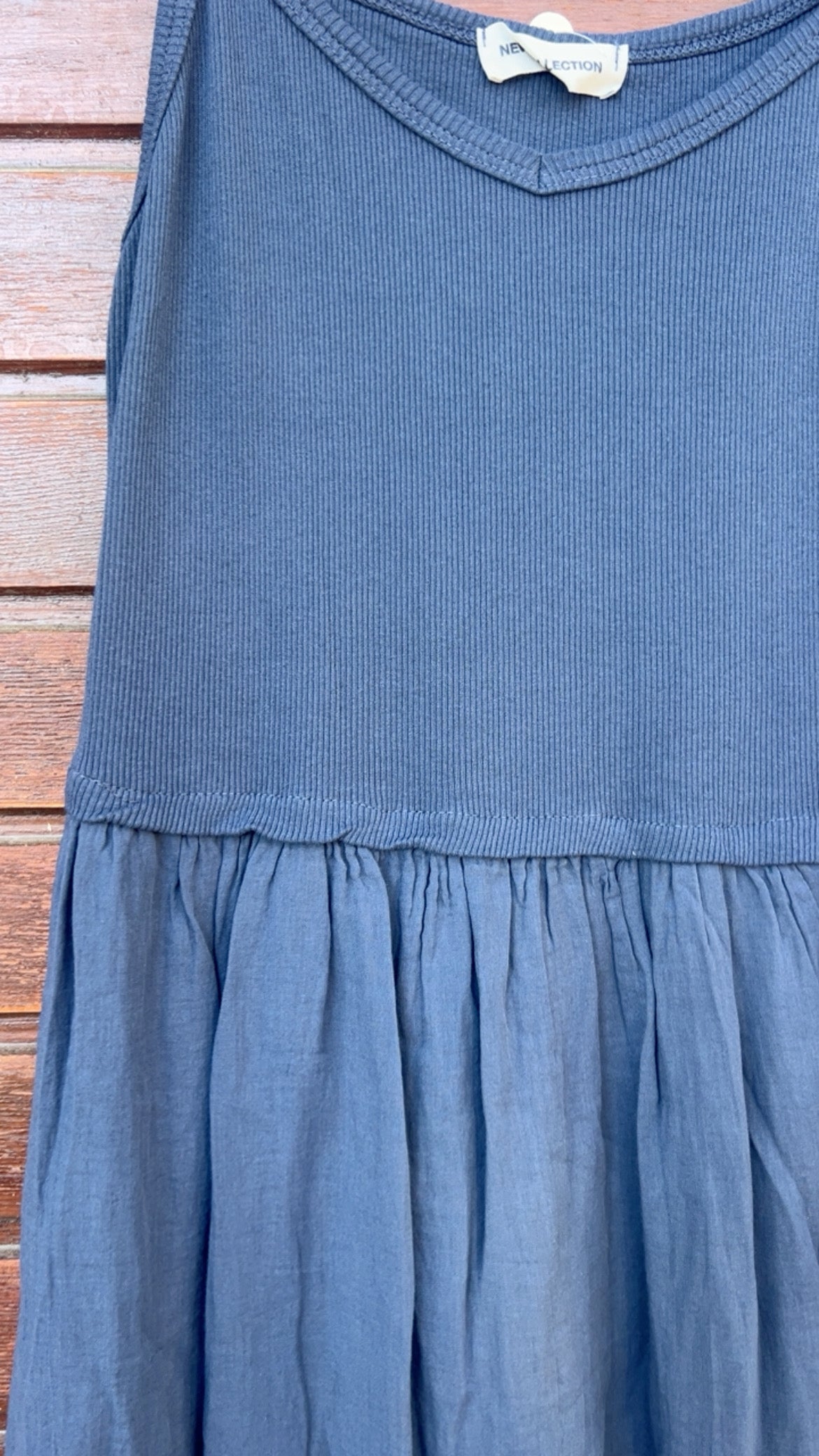 Vestido marino tirantes
