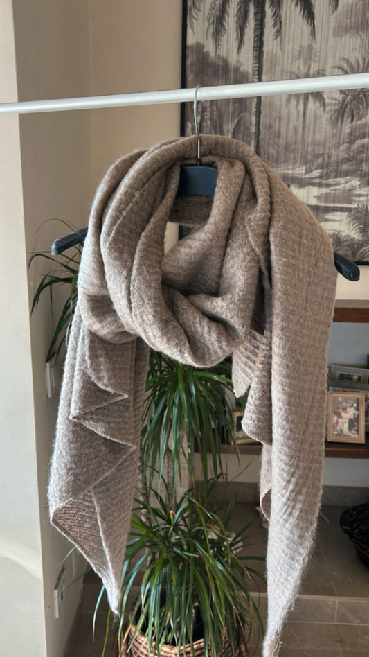 Bufanda taupe