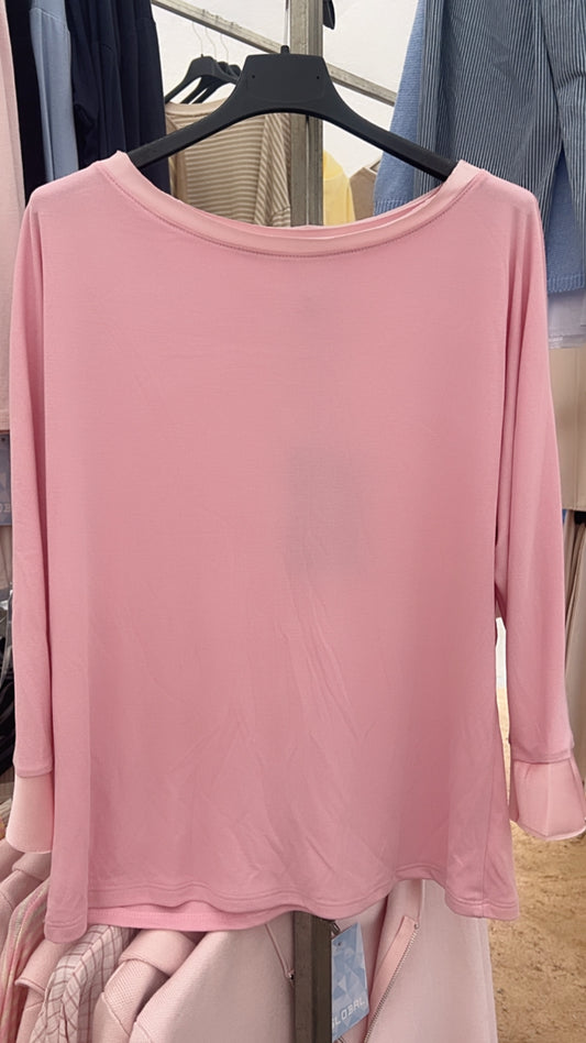 Camiseta rosa