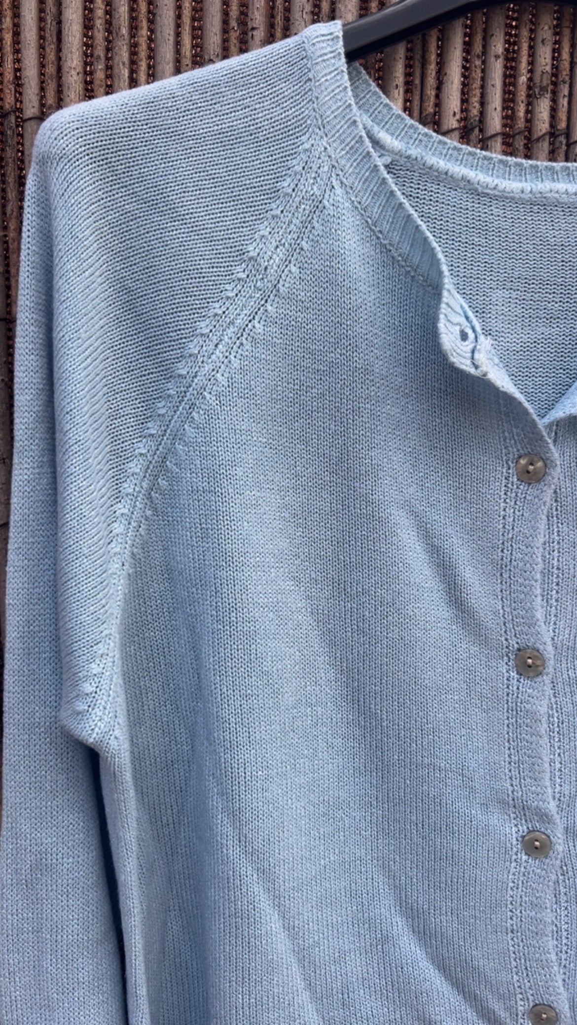 Chaqueta botones azul